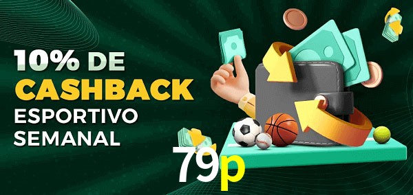 10% de bônus de cashback na 79p